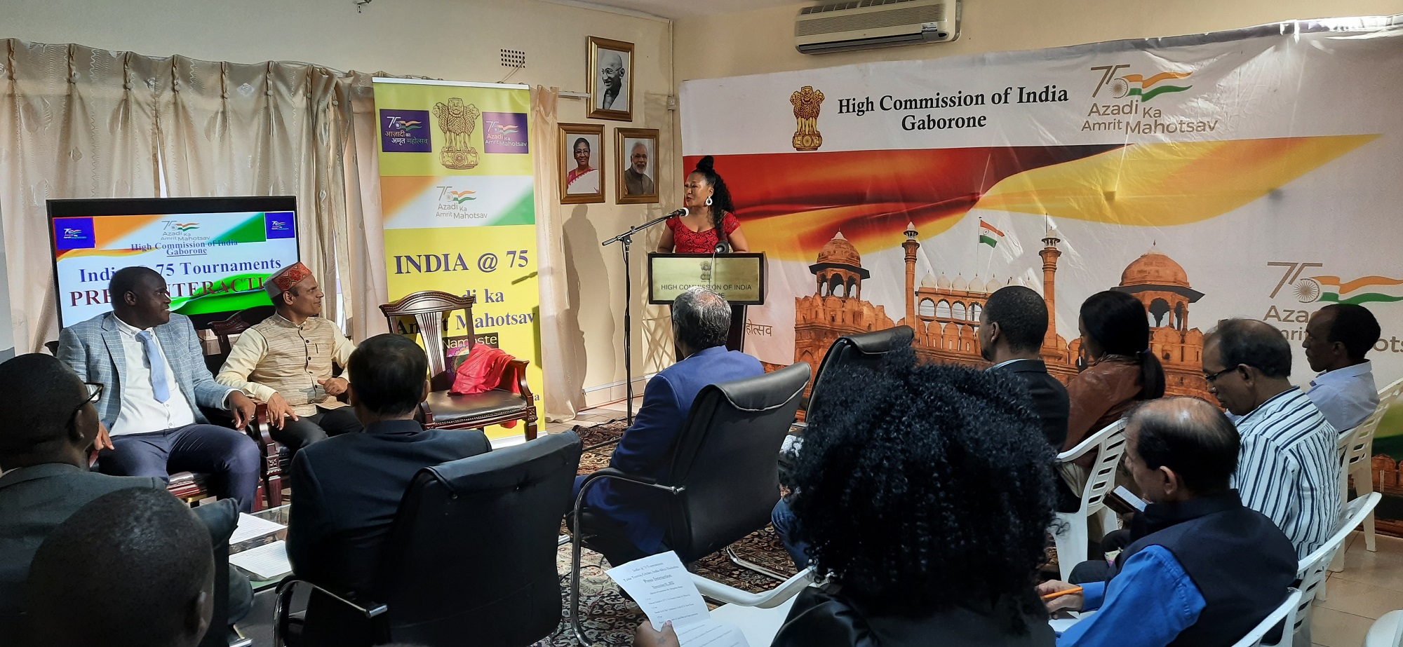 Press Meet for TT Tournament, Cricket Tournament, India-Africa Hackathon